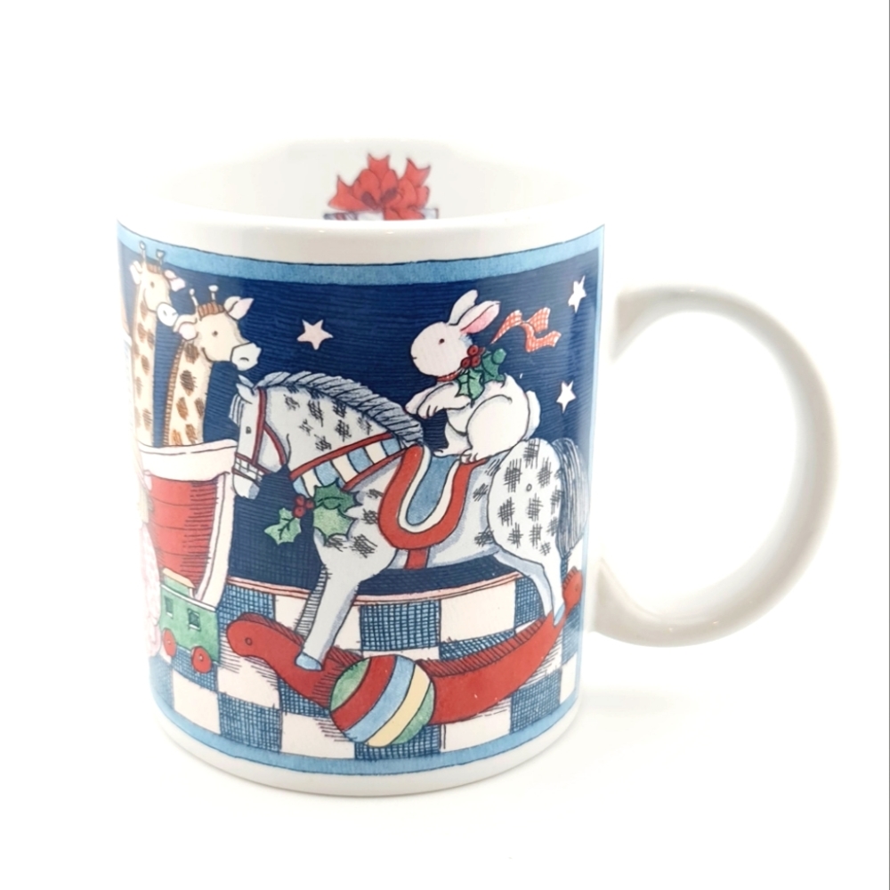 Vintage Susan Winget Christmas Coffee Cup Mug